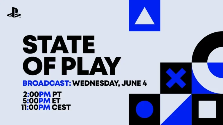 Banner do evento State of Play junho 2025 do PlayStation