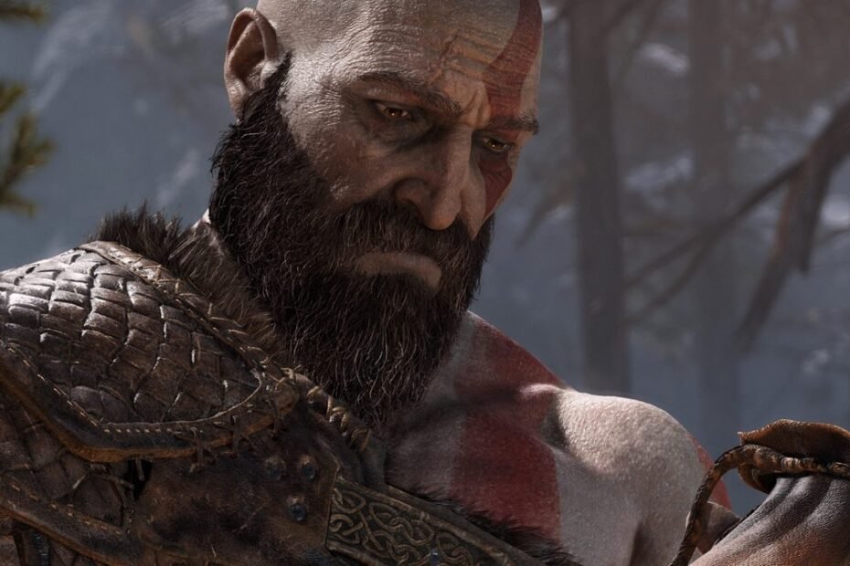 Arte da série God of War confirmada pelo Prime Video